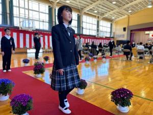 福田小学校卒業式②